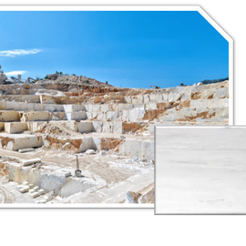 Cover image for DIONYSSOS WHITE MARBLE SLABS (2cm thickness)