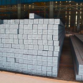 Cover image for Steel billet manufactured from steel scrap by T A 2000
