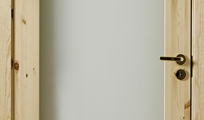 Cover image for Rakel Furu HG1 - Wooden interior door, untreated with glass