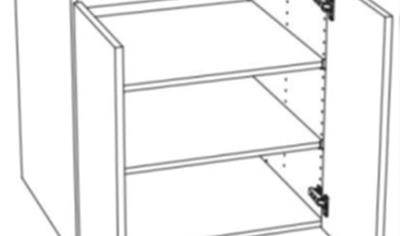 Cover image for Melamine faced chipboard cabinet