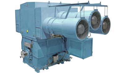 Cover image for Synchronous motor, AMS 1120 31 MW, with air-to-air cooling