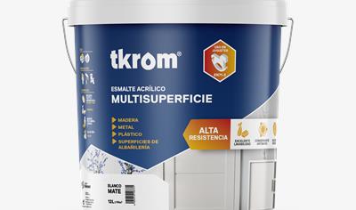 Cover image for TKROM ESMALTE ACRILICO MULTISUPERFICIE MATE