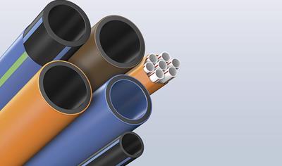 Cover image for Polyethylene pipes for the conveyance of fluids and protection of cables in industrial and civil sectors
