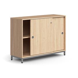 Cover image for  QBUS Storage Lockable sliding door cabinet 1 shelf, 868x1200x400 mm 