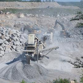 Cover image for Primary crushed aggregates from Myllypuro quarry - Nokia