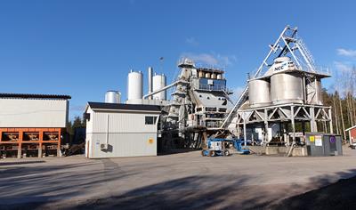 Cover image for Asphalt mixtures from Hudiksvall asphalt plant