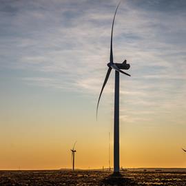 Cover image for ELECTRICITY GENERATED AT  WINDFARM