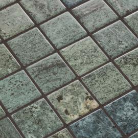 Cover image for BALI STONE 50. Ezarri recycled glass mosaic tiles. Mosaico de vidrio reciclado.