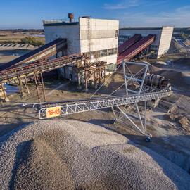 Cover image for Granite crushed stone