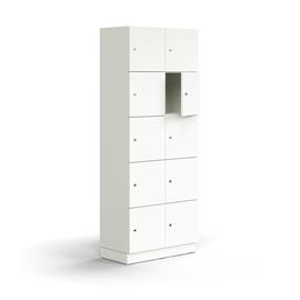 Cover image for QBUS Lockable personal storage 10 comps, 2020x800x420 mm