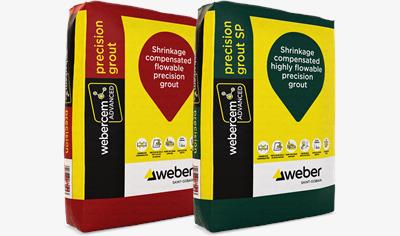 Cover image for webercem Advanced Precision Grouts