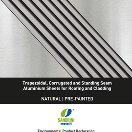 Cover image for Trapezoidal, Corrugated and Standing Seam Aluminium Sheets for Roofing and Cladding