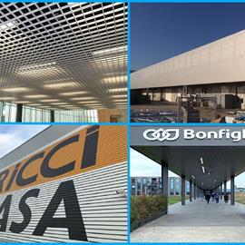 Cover image for FALSE CEILINGS SYSTEMS AND EXTERNAL CLADDINGS MADE OF ALUMINIUM