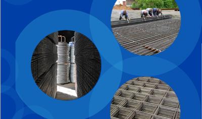 Cover image for Steel reinforcing bar and mesh