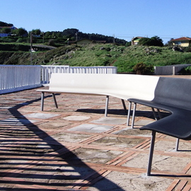 Cover image for UHPC Concrete benches VILNIUS 200