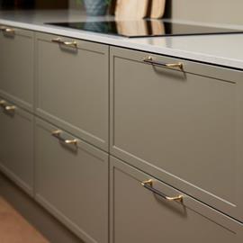 Cover image for Kitchen Cabinet Door - Hvidmalet PU and HvidmaletVand & Trend / Malet 19 mm