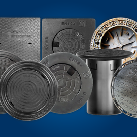 Cover image for Ductile & Grey Iron Manhole Cover, Grate & Frame