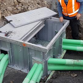 Cover image for Modular jointing chambers