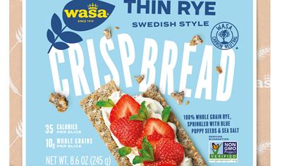 Cover image for Wasa Thin Rye Crispbread