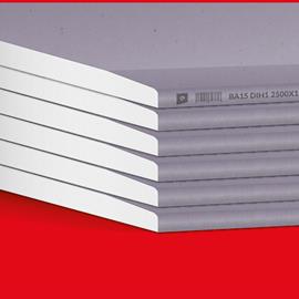 Cover image for PLACA DE YESO LAMINADO ALTA DUREZA DIH1 15 mm; HIGH STRENGTH GYPSUM PLASTERBOARD DIH1 15 mm