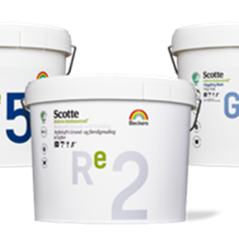 Cover image for PPG Beckers Scotte GTe7, Scotte GTe5 and Scotte Re2 Grund- och Takfärg