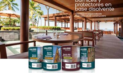 Cover image for BARNICES Y PROTECTORES EN BASE DISOLVENTE (Distribución especializada y almacenes de construcción)