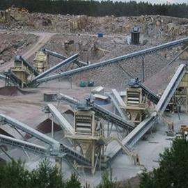 Cover image for 2-stage crushed aggregates from Uddevalla quarry - Glimmingen