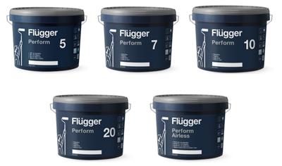 Cover image for Flügger Perform 5, Perform 7, Perform 10, Perform 20 & Perform Airless
