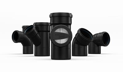 Cover image for Pipelife Master3Plus wastewater discharge system - fittings