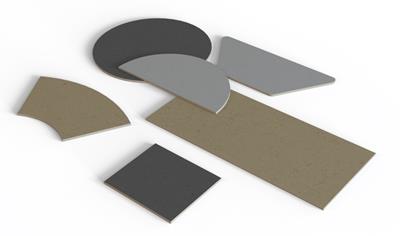 Cover image for EKV linoleum covered board