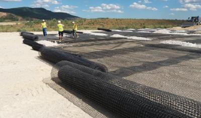 Cover image for THRACE Geogrids & Geocomposites