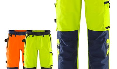 Cover image for High Vis Green stretch trousers class 2 2645/2665 GSTP