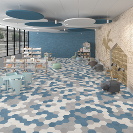 Cover image for Daltile Monterrey, MX – Red Floor Tile