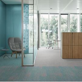 Cover image for DESSO Carpet Tiles, 0% recycled PA6 + ProBase + SoundMaster Lite