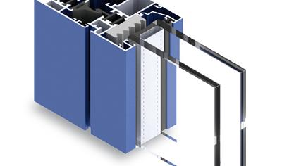 Cover image for Thermal break coated aluminium profiles. ETERNALUM, 100 % recycling 