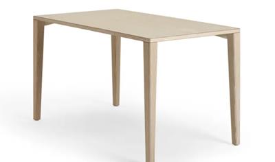 Cover image for Nesso Low Table Sound dampening, 1200x750 mm, High pressure laminate and cork, legs H730 in ash